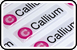 Callium doming sticker